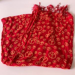 Peace scarf